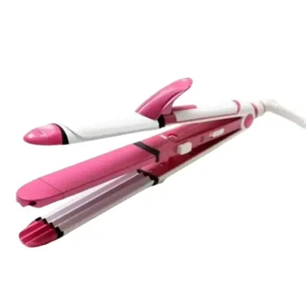 Shinon Hair Straightener 3 in 1 Curling Crimper And Straightener
